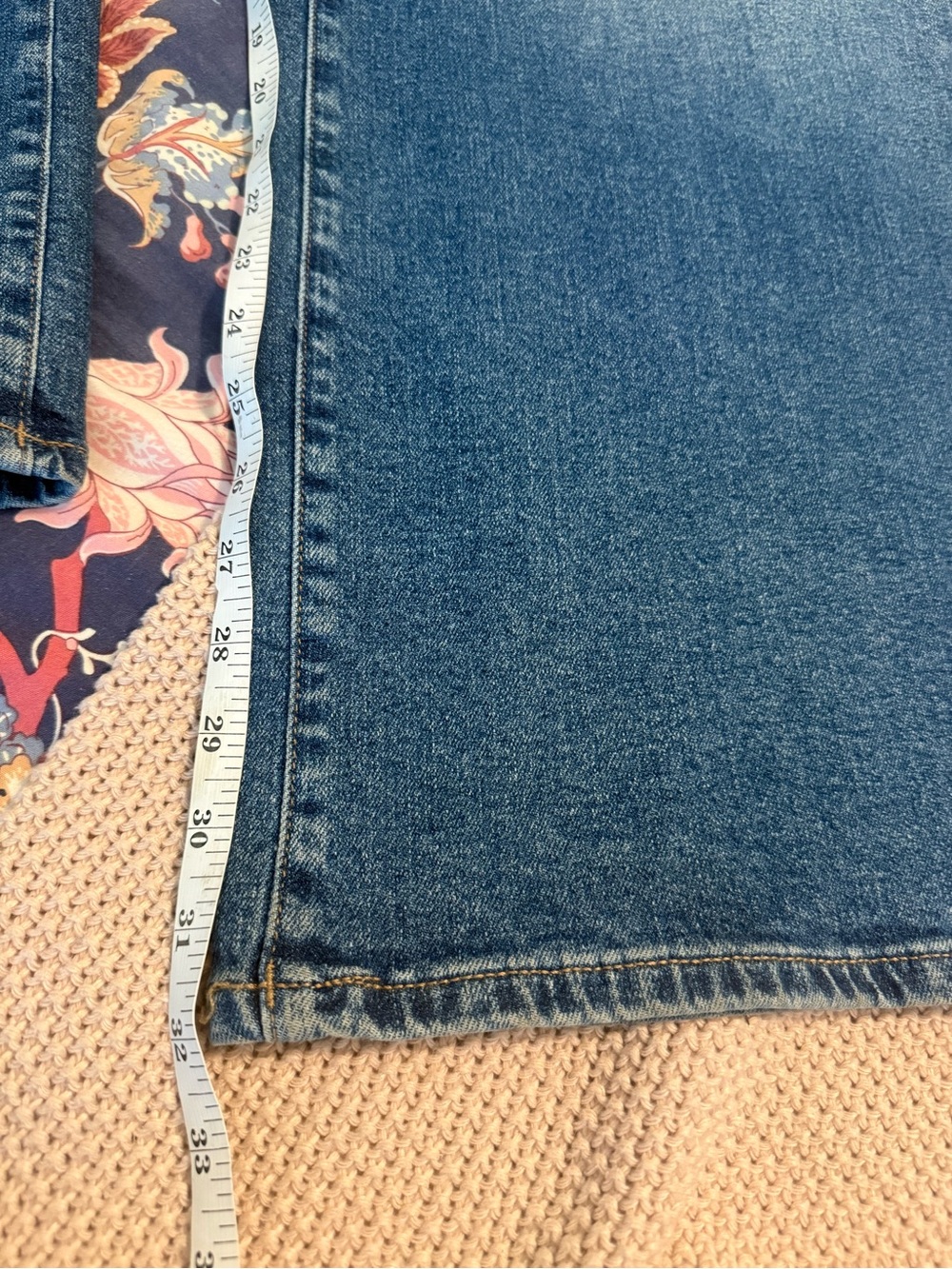 DL1961 Hepburn Wide-Leg High-Rise Jeans in West Lake 32” Inseam Size 29 - Picture 11 of 13